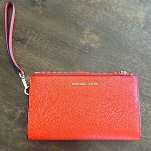 Michael Kors Adele Leather Smartphone Wallet